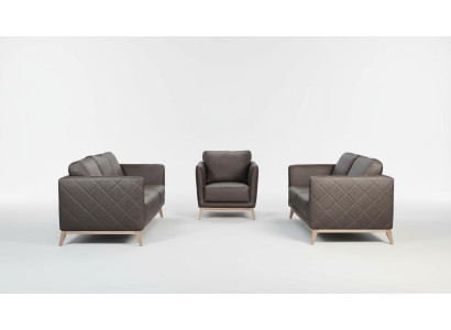 Conception Canapé Siège Suite Ensemble Canapé Textile neuf 2+1 Place Tissu