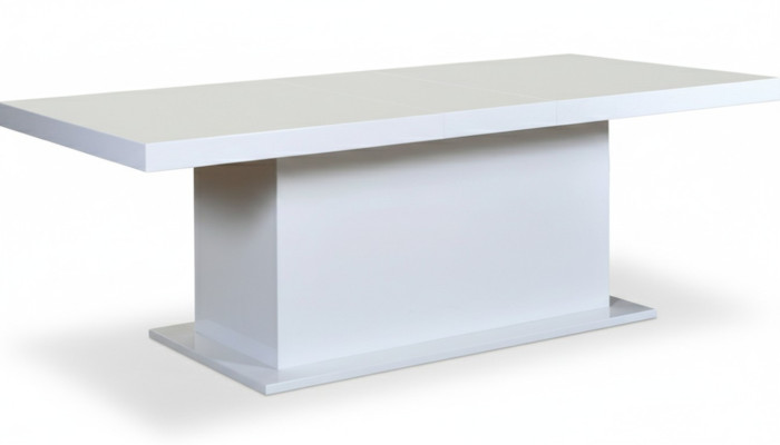 Table à manger moderne Table à manger Tables Tables Blanc Moderne Extensible XXL