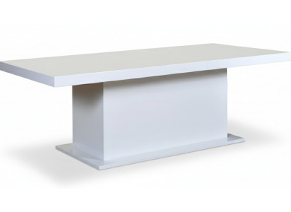Table à manger moderne Table à manger Tables Tables Blanc Moderne Extensible XXL