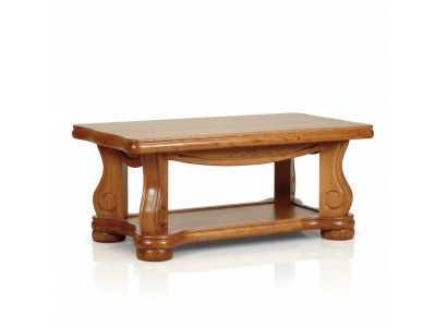 Table en bois massif classique r Canapé Tables d'appoint Bois Artisanat Table basse neuve