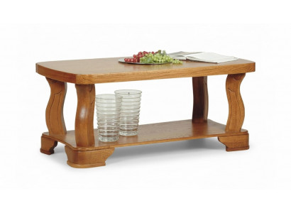 Artisanat Table d'appoint en bois véritable Canapé Table de salon classique
