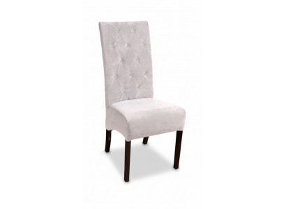 Chaises de salle à manger rembourrées Chesterfield 4x Chaise Ensemble de chaises Suite