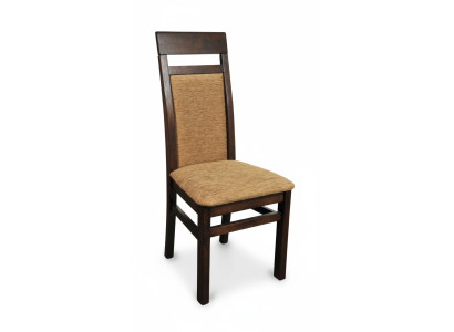 Chaise en tissu modèle Chesterfield Designer Chaise de salle à manger en bois massif Designer Tapisserie Designer