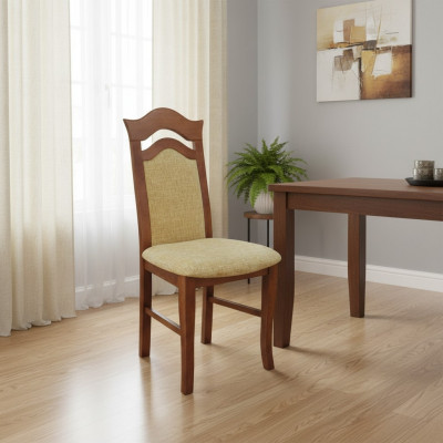 Conception Chaise Gastro Textile Salle à manger Chaises en tissu Fauteuil Rembourrage
