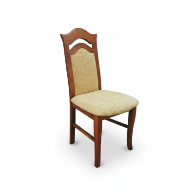 Salle à manger Groupe Chaise Ensemble 4x Chaises Siège de dossier Rembourrage Solide