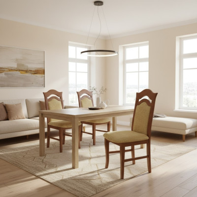 Design 6x Chaises Groupe Ensemble Gastro nouveau Salle à manger Chaise Suite Fauteuil