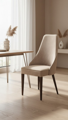 Chaises rembourrées de salle à manger Ensemble de 2 chaises Chaises en cuir Design