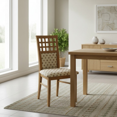 Concepteur de chaises, fauteuil Chesterfield, chaises rembourrées, chaises de salle à manger de style gastro, tissu.