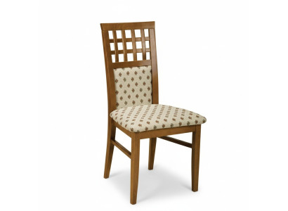 Ensemble de 4 chaises design en cuir fauteuils de salle à manger en bois pour l'ameublement gastronomique.