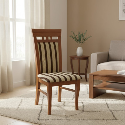 Design 6x Chaises Groupe Ensemble Rembourrage Gastro nouvelle salle à manger Chaise Suite