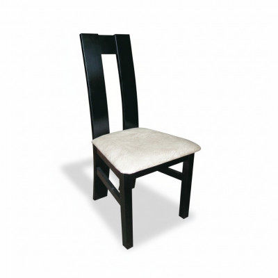 Ensemble de chaises design 2x fauteuil bois textile rembourré chaises tissu salle à manger gastro