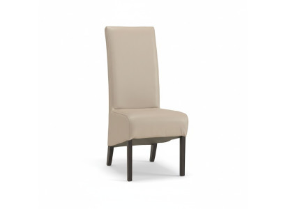 Chaise design Lot de 4 chaises de salle à manger neuves 100 % cuir