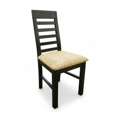 Chaise Tissu Design Bois Rembourrage Gastro Salle à manger Tissu Chaises Fauteuil