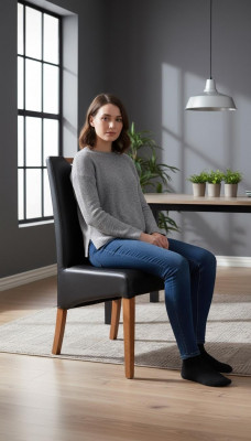 Ensemble de 8 chaises de fauteuil en bois avec revêtement en cuir pour salle à manger gastro