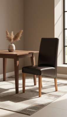 Ensemble de 6 fauteuils en bois avec accoudoirs, tapissés en cuir à 100%.