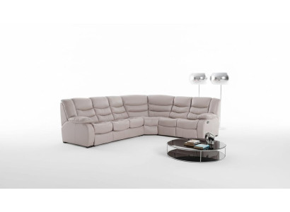 Canapé d'angle Salon paysage Rembourré Canapé d'angle Canapé Salon Suite Siège Moderne Cuir