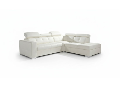 Canapé d'angle design paysage vivant Rembourrage Angle Canapé 100% cuir Canapé Siège
