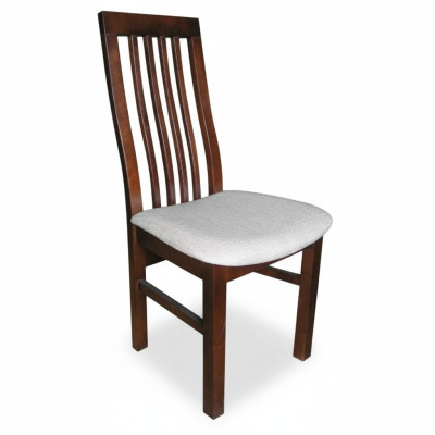 Ensemble design 4x chaise fauteuil bois tissu rembourré chaises de restauration salle à manger tissu