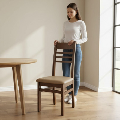 Ensemble de design 8x chaise Fauteuil chaises de salle à manger en tissu neuf