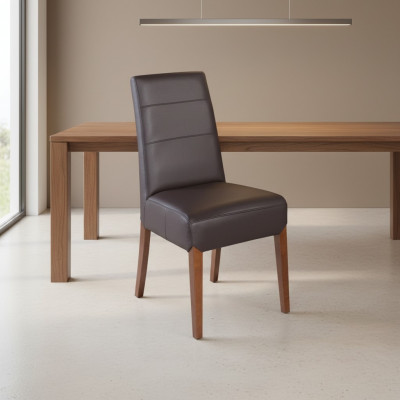 Chaises 8x Ensemble Fauteuil Bois massif Salle à manger Chaise Rembourrage Fauteuils.