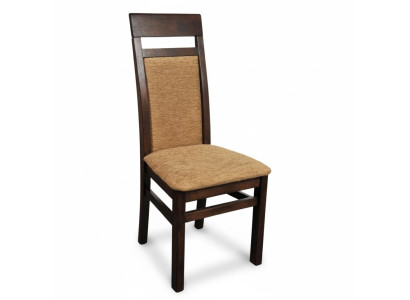 Lehn Chair Fauteuil en bois massif Chaises en tissu de bois de chaise de tapisserie de conception de gastronomie