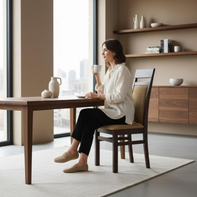Conception 8x ensemble de chaises de restaurant Fauteuil Groupe de chaises Gastronomie nouveau