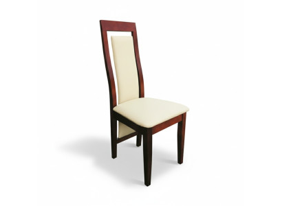 Chaise de salle à manger 10x Ensemble de chaises Fauteuil Rembourrage Bois massif Chaises gastro Cuir nouveau