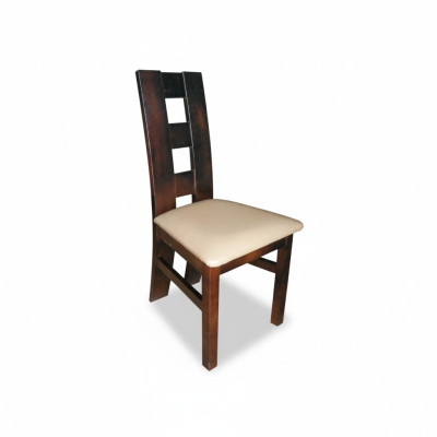 Chaise de salle à manger 10x Set de chaises Rembourrage Bois massif Chaise de bistrot Fauteuils en cuir neufs
