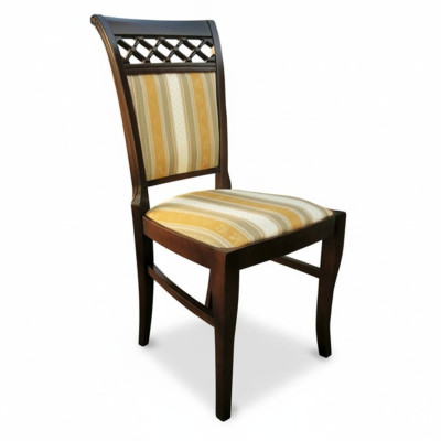 Groupe Fauteuil Bois 10x Ensemble de restaurant Salle à manger Chaises rembourrées Gastro Chaise neuve