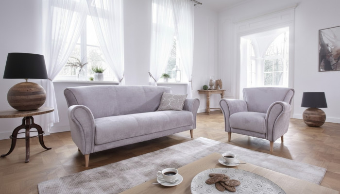 Set de canapé 3+1 Canapés en tissu Canapé Upholstery Suite Canapé classique
