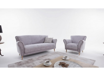 Set de canapé 3+1 Canapés en tissu Canapé Upholstery Suite Canapé classique