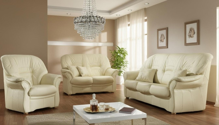 Sofas Canapé Rembourrage Suite Canapés Modernes Ensembles de canapés en similicuir