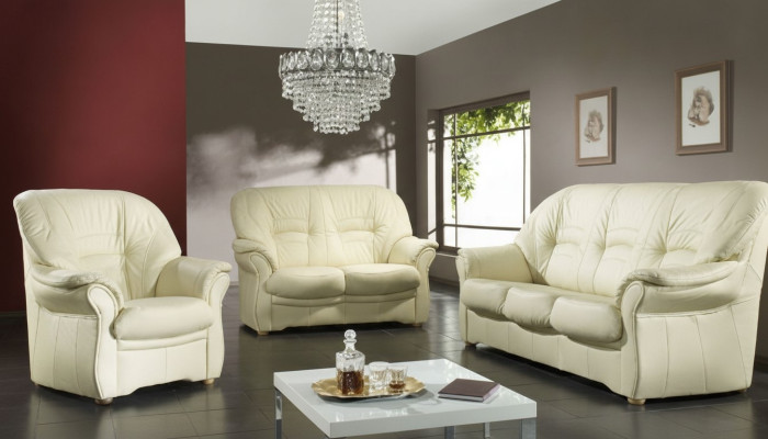 Sofas Canapé Rembourrage Suite Canapés Modernes Ensembles de canapés en similicuir