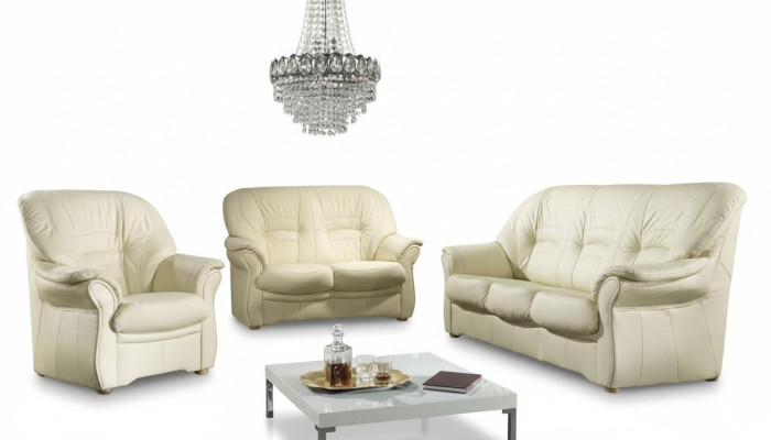 Conception canapés Relax Canapé Rembourrage Canapés trois places canapé en cuir synthétique