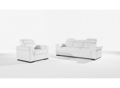 Canapé 2 places Canapés design Revêtement de siège moderne En tissu en cuir Deux places neuf