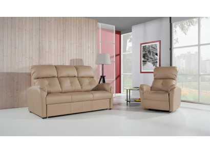 Canapé 2 places Canapés de design Canapés Tissus Cuir Relax Moderne Siège
