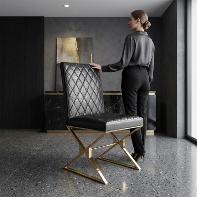 Conception Fauteuil Siège Chaises Fauteuil Suite Fauteuil Salon Club Ensemble Salle à manger 6 x Chaise