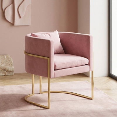 Fauteuil Métallique Design Rembourrage Salon Club Fauteuil Siège Détente Luxe Salle d'Attente Nouveau