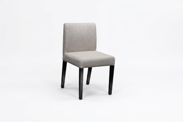 Chaise 1x Chaise rembourrée pour salle à manger Fauteuil de salon Club textile Cuir Siège TV