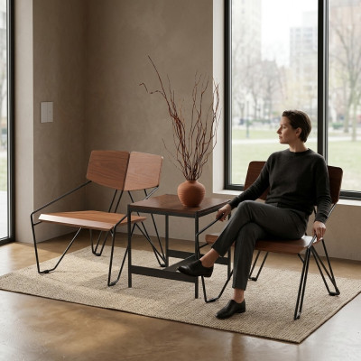 Fauteuil Club Lounge Designer Lehn Canapé Rembourré 1 Place TV nouveau Fauteuil en Cuir