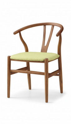 Chaise 1x Chaises de salle à manger Fauteuil Club Fauteuil Rembourré Fauteuil Designer Bois Salon Italie
