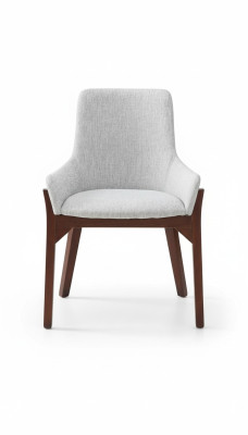 Chaises de salle à manger rembourrées Design Lehn Fauteuil Club de cuisine Lounge Mobilier de salon Chaise
