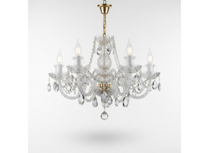 Abat-jour de lampe de lustre Kron Classique en cristal Fixtures Lighting
