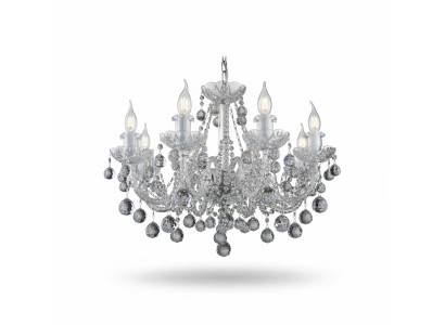 Style baroque Lampe de table Lustre Lampe de chevet Ampoule bohémienne