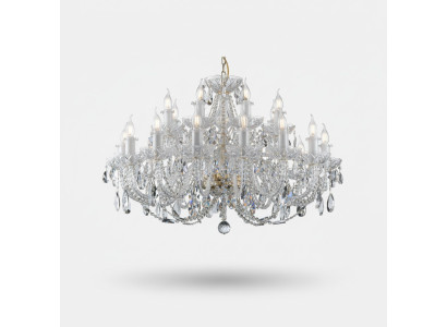 Plafonnier classique lustre lampe éclairage cristal nouveau Bohème