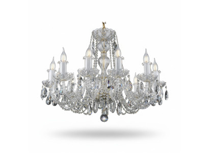 Chandelier Bougeoir Lampe de plafond Lampes en cristal Éclairage Lampe de Bohême