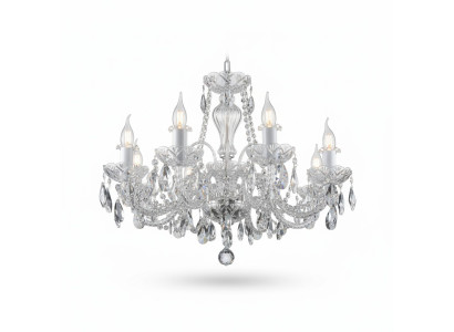 Bougeoirs à couronne Lampe Lampes Cristal Lampes Éclairage Abat-jour Bohême