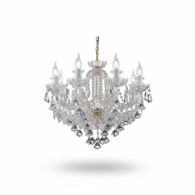Lustre Kron Lampe Plafonnier Lampes en cristal Éclairage classique Lampes Lumières