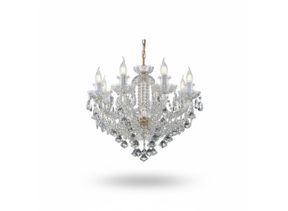 Lustre Kron Lampe Plafonnier Lampes en cristal Éclairage classique Lampes Lumières
