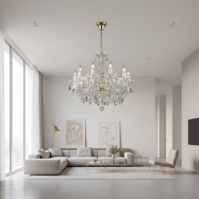 Lustre classique Style ancien Plafonnier Lampes Chandelier